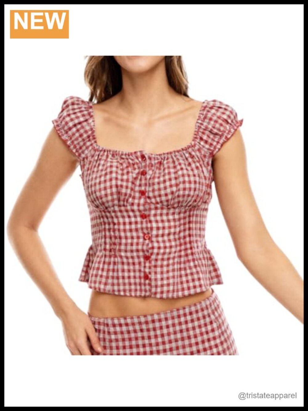 100% Linen Sleeveless Square Neck Smocked Back Milkmaid Blouse